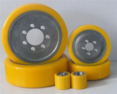 5 Inch Green Polyurethane Wheel